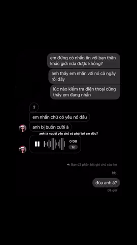 anh chẳng hiểu tại sao có nó rồi mà em vẫn yêu anh.. #xh #fyp #pov #tinnhan #tinhyeu 