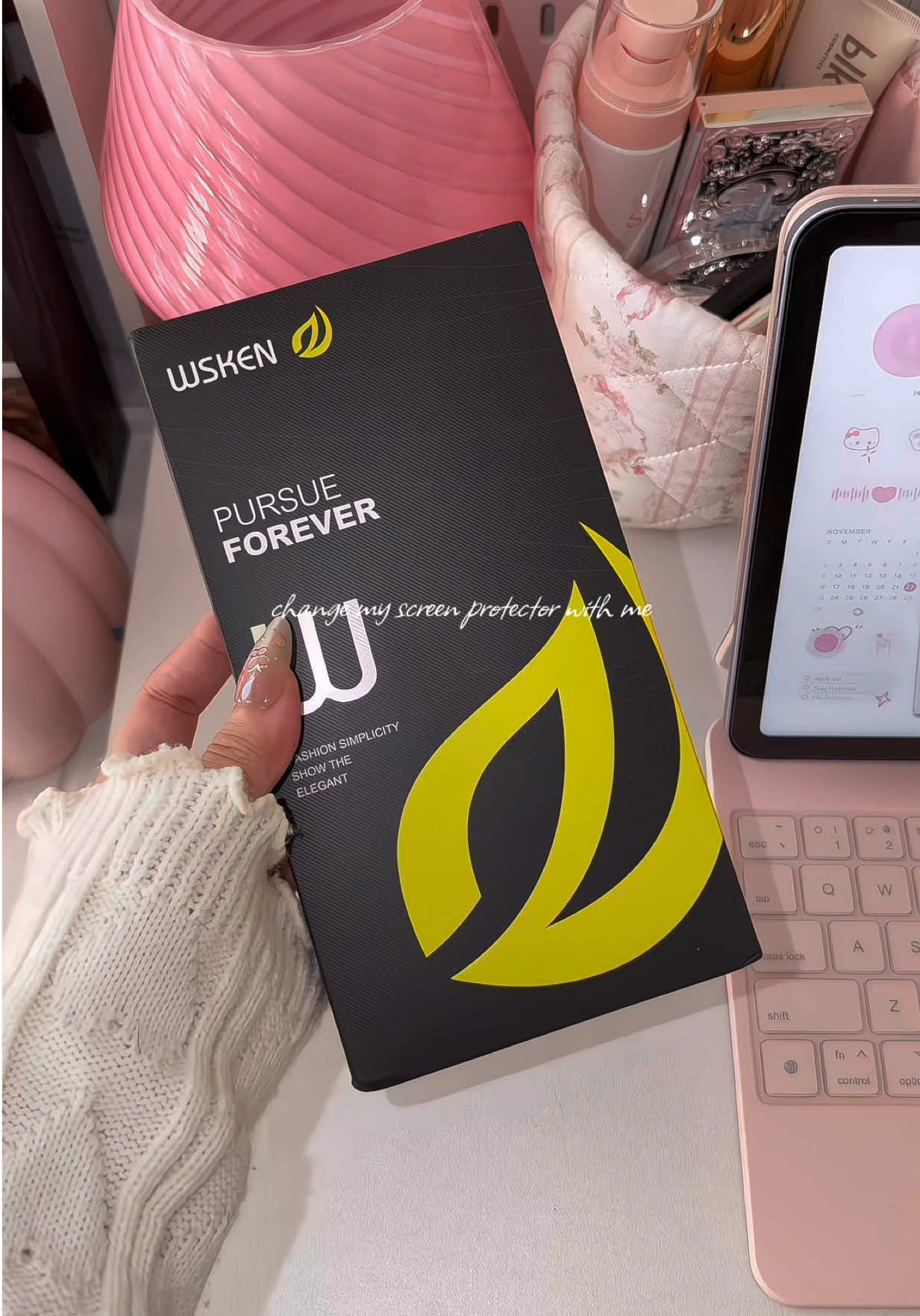 phone refresh✨💭 #fyp #screenprotector #temperedglass #wsken #temperedglassiphone 