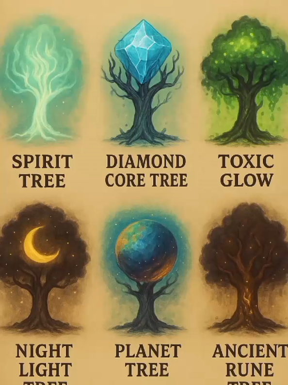 Top 20 Most Popular Types of Trees Around the World #TypesOfTrees #TreeGuide #TreeIdentification #EvergreenTrees #DeciduousTrees 