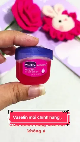 Sáp dưỡng môi chính hãng #vaselin #khomoi #nutnemoi #vaseline 