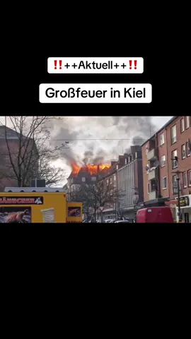 Feuer in Kiel-Gaarden #feuerwehr #kiel #aktuell #brand #CapCut 