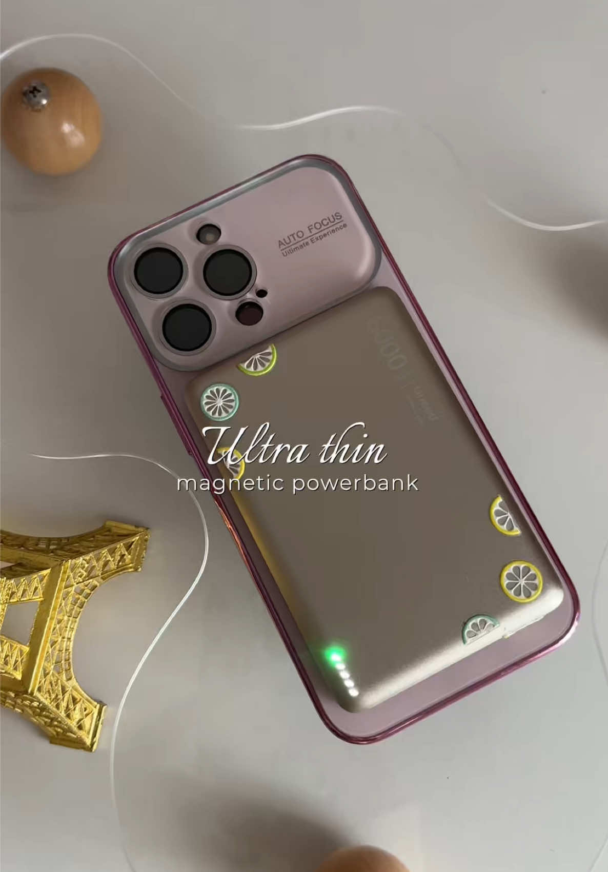 Ultra thin, lightweight plus fast charging magnetic slim powerbank! 🔋⚡️ #uneedpowerbank #magneticpowerbank #ultrathinpowerbank #fastchargingpowerbank 