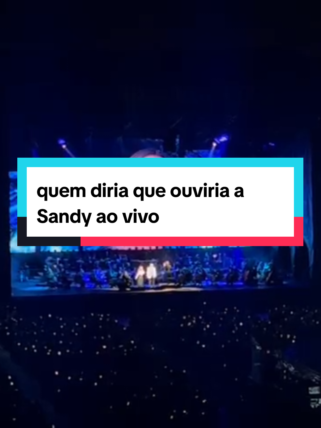 Ainda sem acreditar no que vivi ontem no Pacaembu… Andrea Bocelli + Sandy = emoção do começo ao fim! ✨🎤 #AndreaBocelli #Sandy #ShowInesquecível #Pacaembu #sandyejunior 