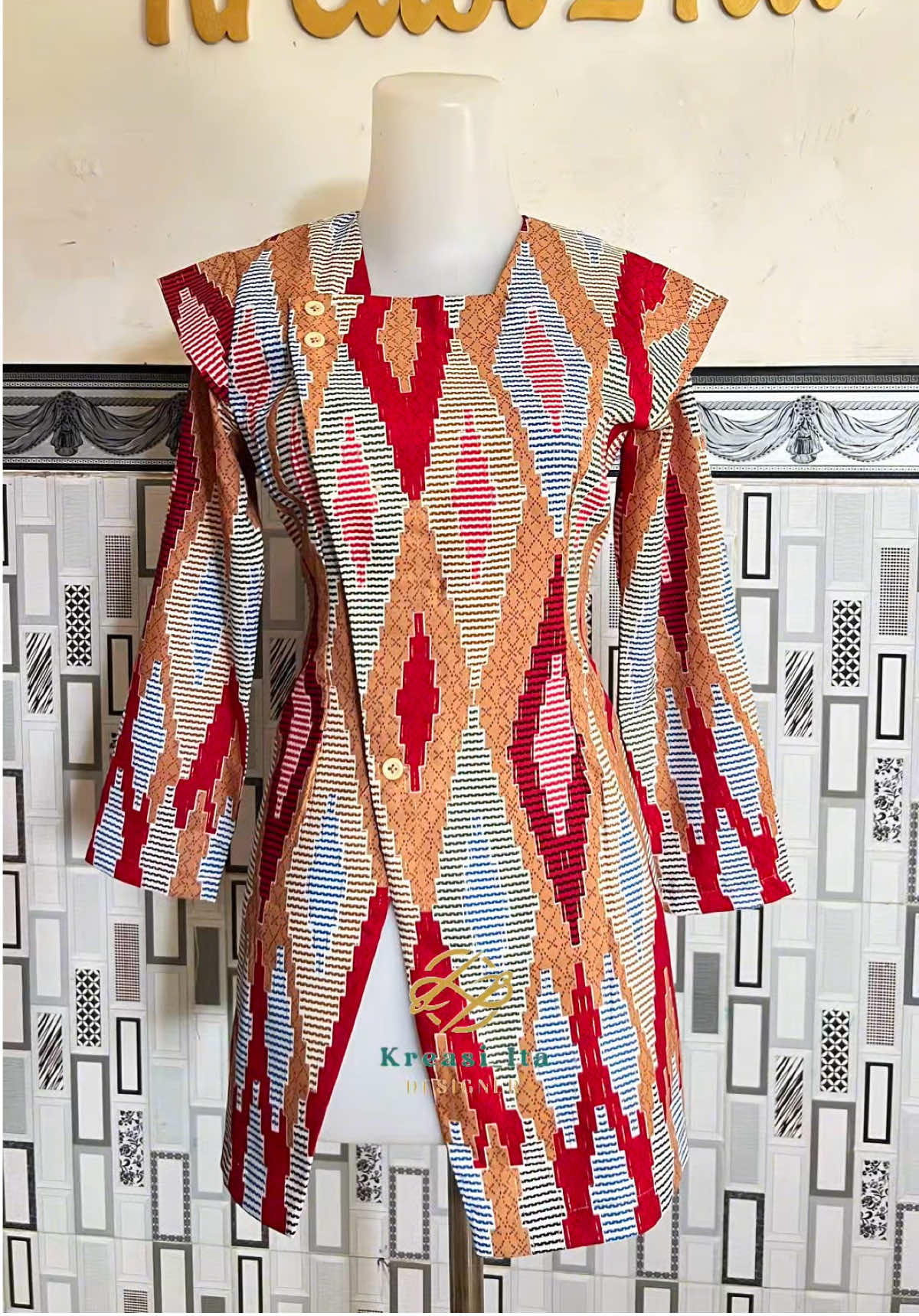 Batik unik cantik #batikunik #batiktunik #penjahitonline #sumenep #trikjahit 