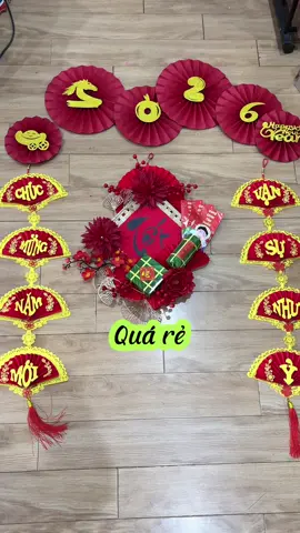 Quá rẻ #dungchatluong #settrangtritet2026 #trangtritettainha #settrangtritet 