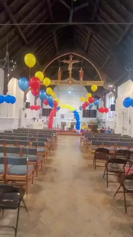 Todo listo para celebrar la Misa en Honor a la Virgencita del Quinche 