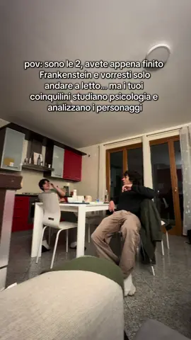 gli voglio bene comunque #frankenstein #fuorisede #coinquilini #movie #psicologia 