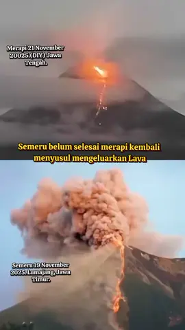 musibah beruntun yang terjadi di Jawa, ini bukan suatu kebetulan ataupun ramalan manusia, melainkan dari sang maha pencipta  untuk mengingatkan diri kita bahwa dunia ini tidak akan abadi #creatorsearchinsights  #semeru #merapi #fyp 