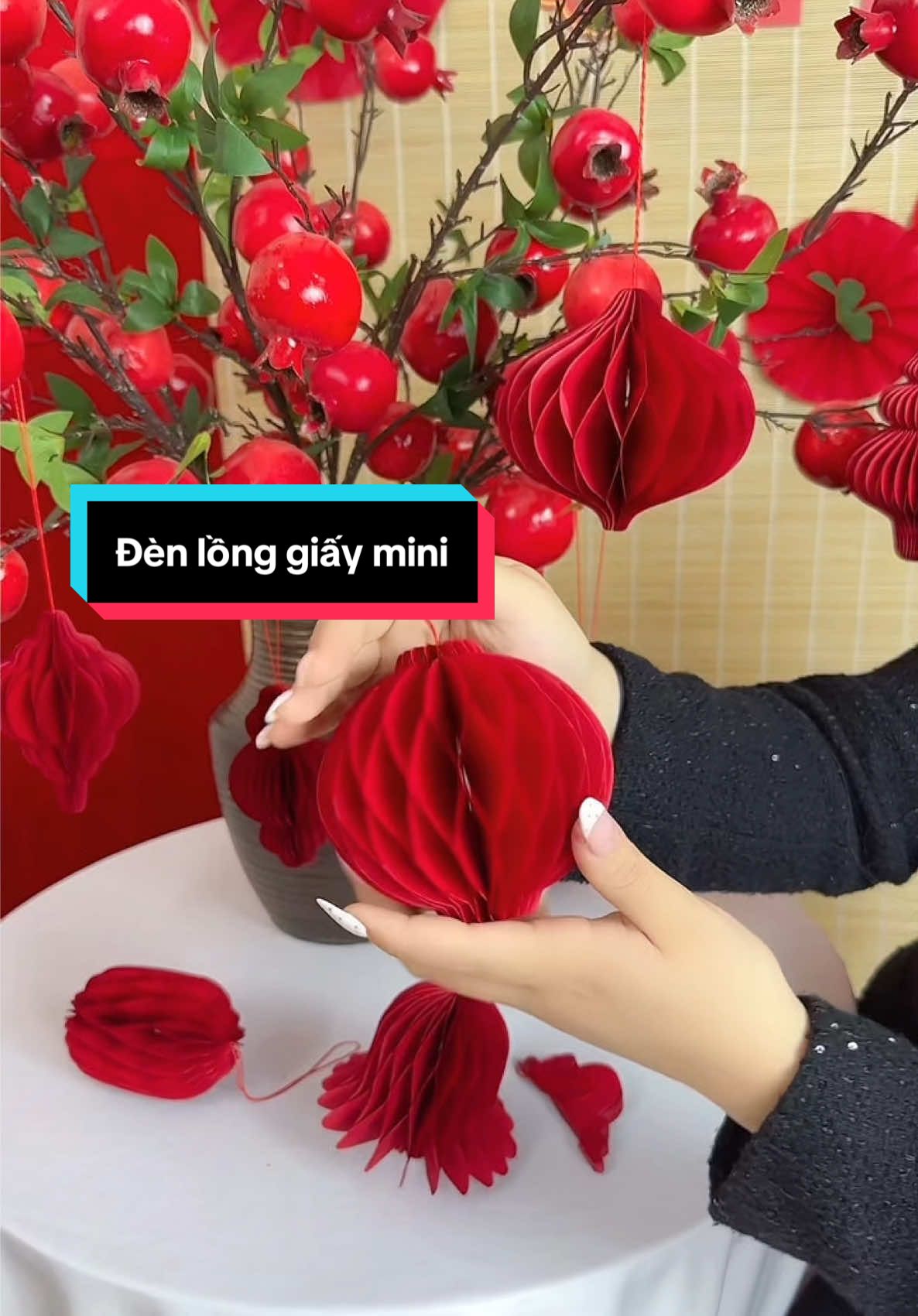 Mua ngay kẻo vào mùa đắt ạ #trangtritet #tet2026 #phukientrangtritet #denlongtet #denlong 