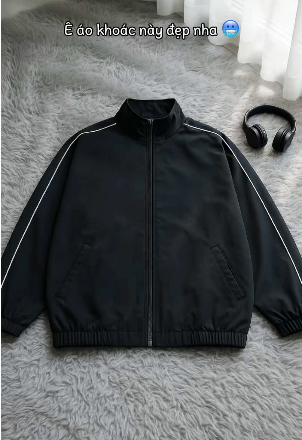 Áo khoác gió dù 2 lớp sọc kẻ #aokhoac #aokhoacgio #xuhuong 