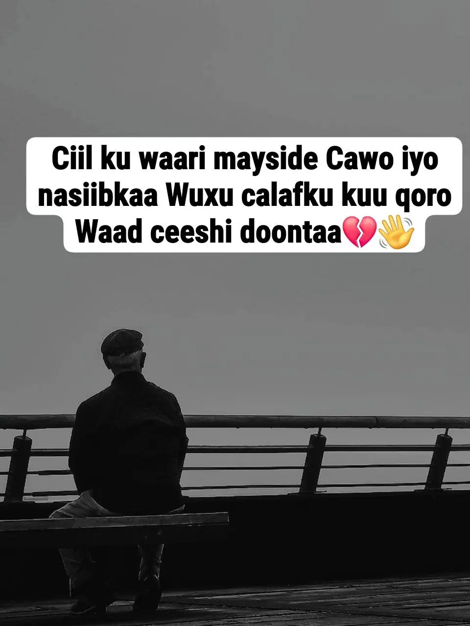 Waxaad ahayd boqorad uu Eebbe ku abuuray iftiin, asluuub iyo naxariis aan la qiyaasi karin. Qalbi nadiif ah ayaad lahayd, hadalkaaga deggan iyo dabeecaddaada dabacsanna waxay ahaayeen waxyaabihii qof kasta kugu jeclayn jiray. Waxaan marar badan is iri: “Qofkan ma adduunkaan baa lagu arkay mise waa hibo samada ka timid?” Waqtigu waa macallin adag. Mararka qaar wuxuu ina barayaa casharro aan rabno iyo kuwo aynaan diyaar u ahayn. Wuu inaga qosliyaa, wuu inaga ooysiyaa, marna wuu naga qaadaa dadka aynu u aragnay laf-dhabarka nolosheena. Sidan oo kale ayuu adigana inoo kala qaaday, adiga oo markaas iga ahaan jiray farxad iyo deganaan, maanta se aad noqotay xusuus iyo duruufo igu dhaafay. Run ahaantii, waan ku waayay. Waan ku callan waayay. Waxaan ogaaday in qof aan la filayn uu noqon karo qof aan la iloobi karin. Balse maya, kama xuma sidii ay wax u dhaceen. Aduunku wuxuu leeyahay socod iyo kala durugsanaan aan la joogsan karin. Qofku mar walba ma haysto waxa uu jeclaado, laakiin wuxuu barta in uu aqbalo waxa Eebbe u qoray. Waxaan is iri mararka qaar: 