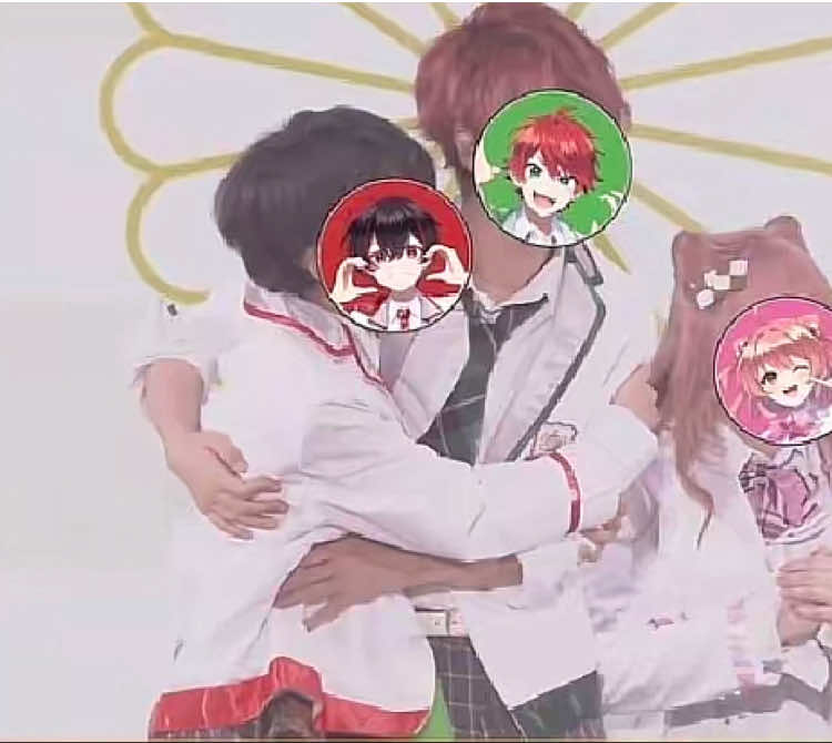 じゃぱゆあハグしてるの尊すぎる #fyp #カラフルピーチ #じゃぱゆあ #ゆあんくん 