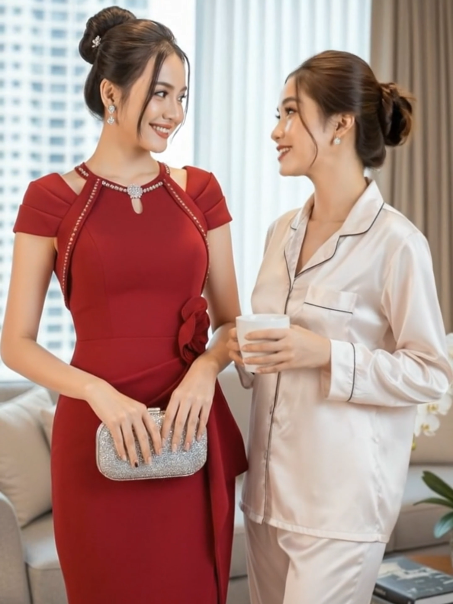 Mẫu đầm mặc đi ăn cưới bạn thân sang chảnh #damdutiec #damthietke #Váy #thoitrangnu #vayxinh