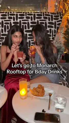 food and vibes 10/10 @MonarchRooftopNYC  #nycrooftop #happyhour #birthday #rooftop #browngirl 