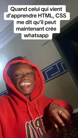 Il reste beaucoup de chose à apprendre 😂#dev #informatique #toutlemonde 
