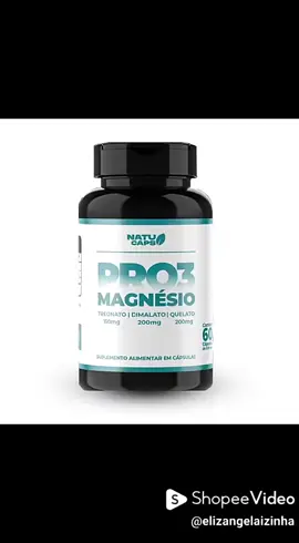 Pro 3 Magnesio 60 Cápsulas Fórmula Avançada.  #pro3magnesio 