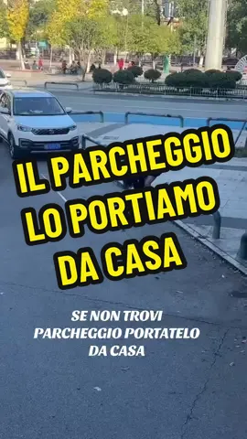 Se non trovi parcheggio lo puoi portare da casa. #leperledelbroncho #perte #parcheggio #parking 