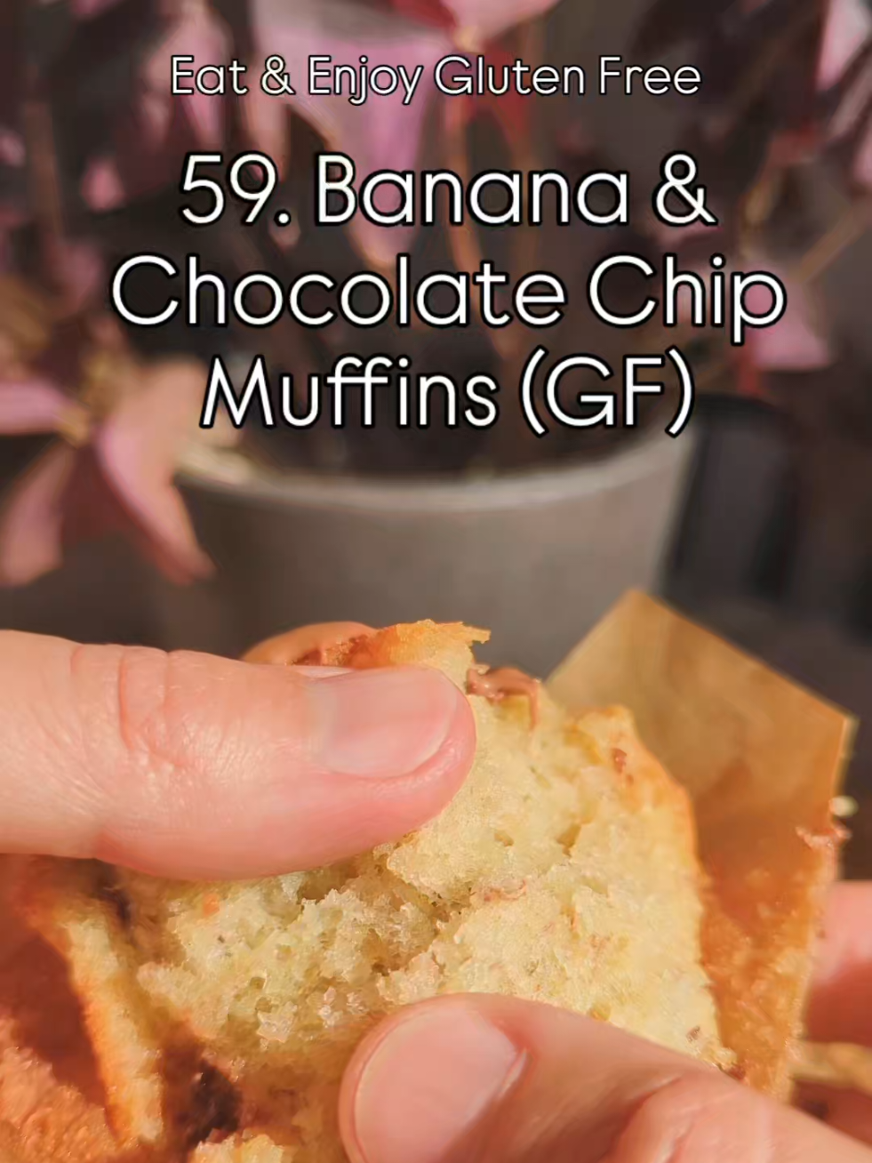 59/100 🍌BANANA CHOCOLATE CHIP MUFFINS🍌 These #glutenfree muffins are the best way to use up any overipe bananas in your fruit bowl. So fluffy and delicious, studded with chocolate chips and incredibly easy to make. I loveeeeeeee them 🤤. I make these whenever we are craving cake or a speedy sweet treat, as the batter comes together in about 5 minutes and then into the oven they go for half an hour. The recipe is in my cookbook on page 154, do give them a go! Laura xxx #glutenfreerecipes #glutenfreecake #glutenfreemuffins #bananabread 
