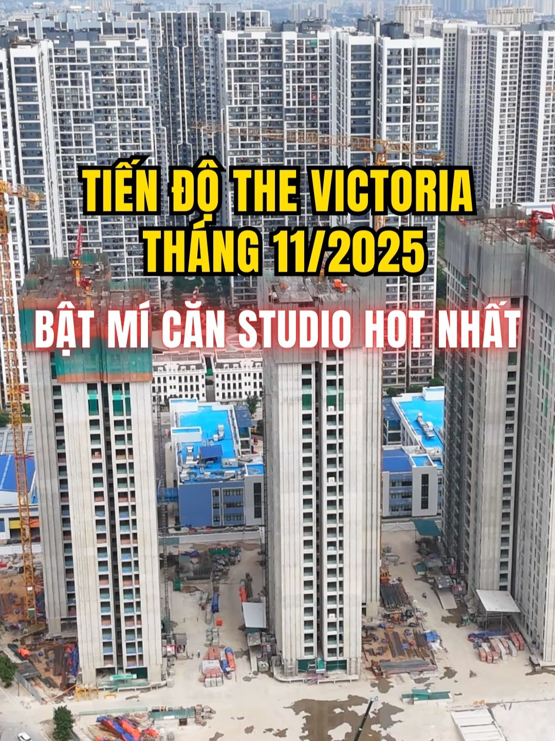 Tiến độ The Victoria Vinhomes Smart City tháng 11/2025 - Bật mí căn studio hot nhất dự án #thevictoria #vinhomessmartcity #chungcuhanoi #tueminhbds