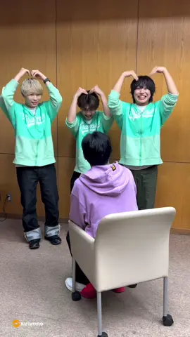 神谷浩史さんとキミは…ぴ…？💜💚 SparQlewのチャレンジを監督していただきました🎬 #神谷浩史 #SparQlew #Kiramune #声優 #ダンスチャレンジ #