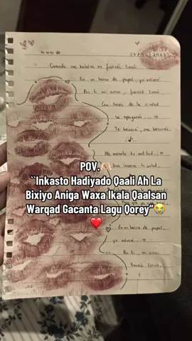 Warqad iso qor ikeen bal arag faraxdeyda😭❤️🫶🏻#fyp #foryou #somalitiktok #warqadqoran #viral 