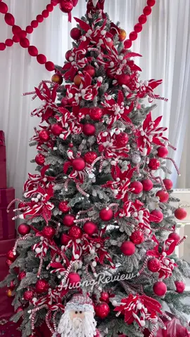 Cây thông phủ tuyết kèm full phụ kiện #caythongnoel #caythonggiangsinh #caythongtrangtrinoel #decornoel #decornoel2026 