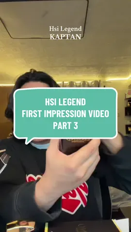 Hsi legend | First impression video | PART 3 #nogatekeeping #fragrance #perfume #fyp #foryou 