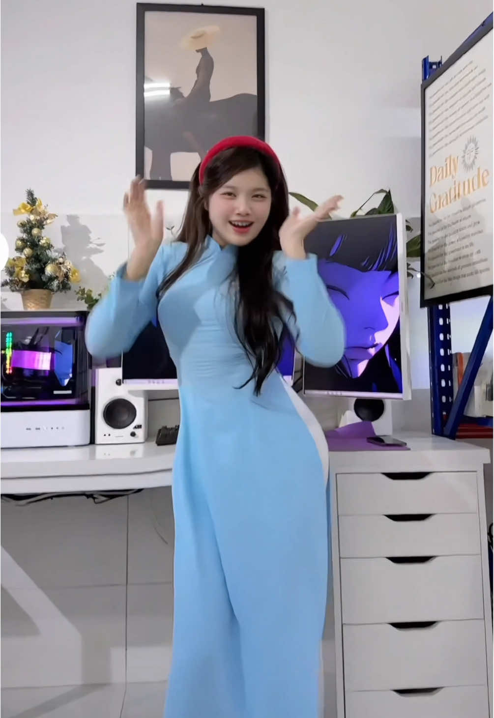 Chị em tính may áo dài làm đồng phục cho nhân diên tư vấn build PC luôn ạ🙊🙊 #pcbuild #danang #pcdanang #pcgaming #xtremepcdanang 