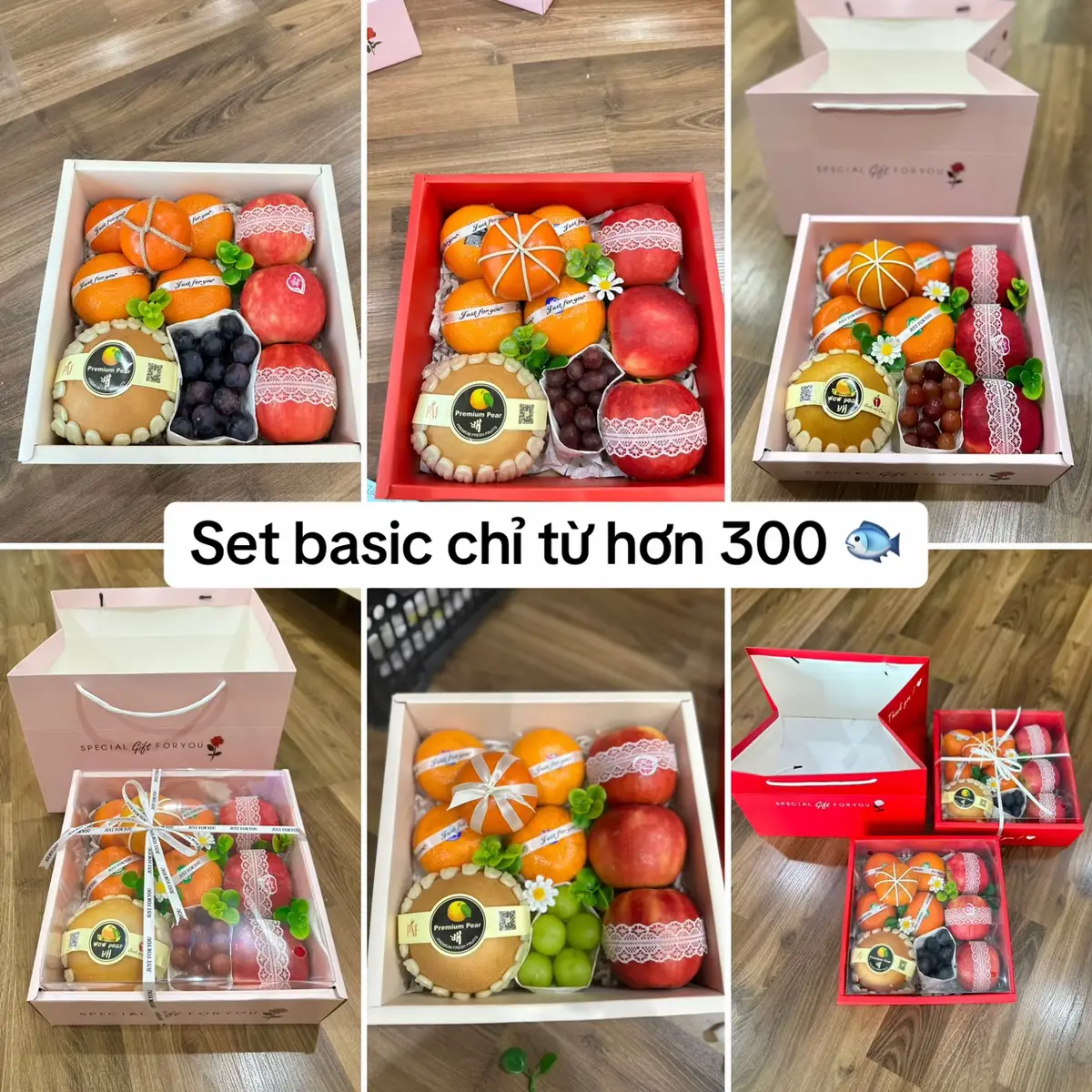 Set basic chỉ từ hơn 300 🐟 Bao gồm : Lê Hàn, Quýt Úc, Táo Mỹ hoặc Nzl, quả mix theo ngày như dâu tây, nho đen, nho kẹo, nho sữa 🥰🥰 Trái cây tươi nhập theo ngày, giá siêu hợp lí 🥝🍓🍓🍒🍇🍐🍊 #traicaynhapkhau  #gioquatraicaynhapkhau 