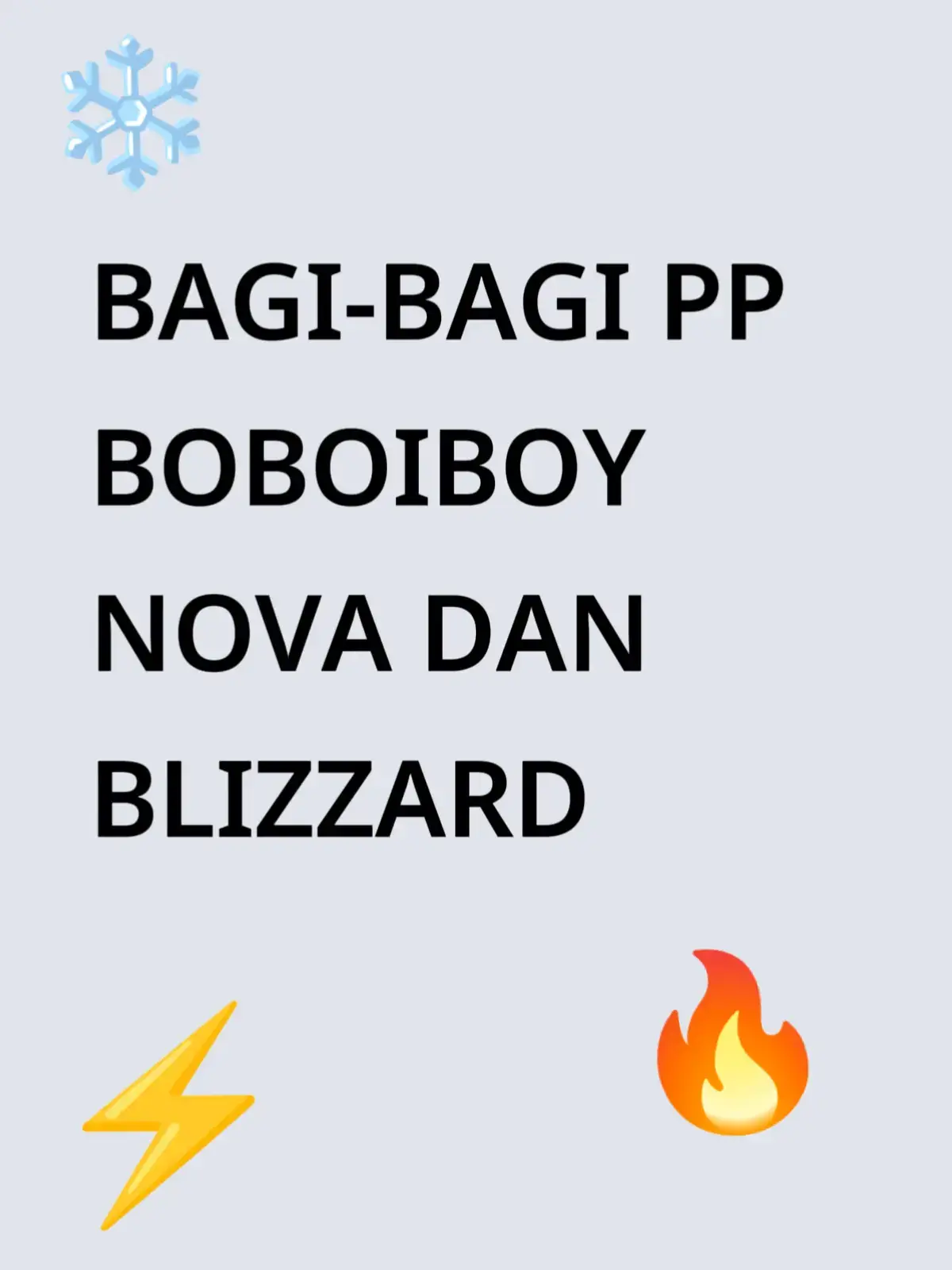 Bagian 3 | (Bagi² PP Boboiboy Nova & Blizzard)  #boboiboybaraju #boboiboynova #boboiboyblizzard #monsta  #fyppppppppppppppppppppppppppppppppppppシ 