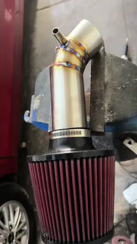 INTAKE PARA KIA SOLUTO🥴🔥💦😈Filtro kYN americano ✨🔥🍀Intake en acero inoxidable 😎🥴🔥 #cars #intake #kyn #admision #manifold 