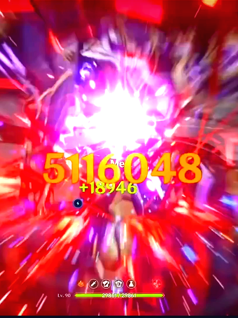 tutorial showcase Arlecchino with party F2p 5M demage on domain Scaramouse🗿 #arlecchino #arlecchinogenshinimpact #arlecchinoedit #arlecchinoshowcase