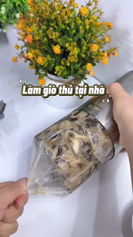 Làm giò thủ tại nhà!!! Chắc và giòn lắm luôn #giothu #gioxao #khuonlamgioxao #khuonlamgio #khuonlamgioinox 