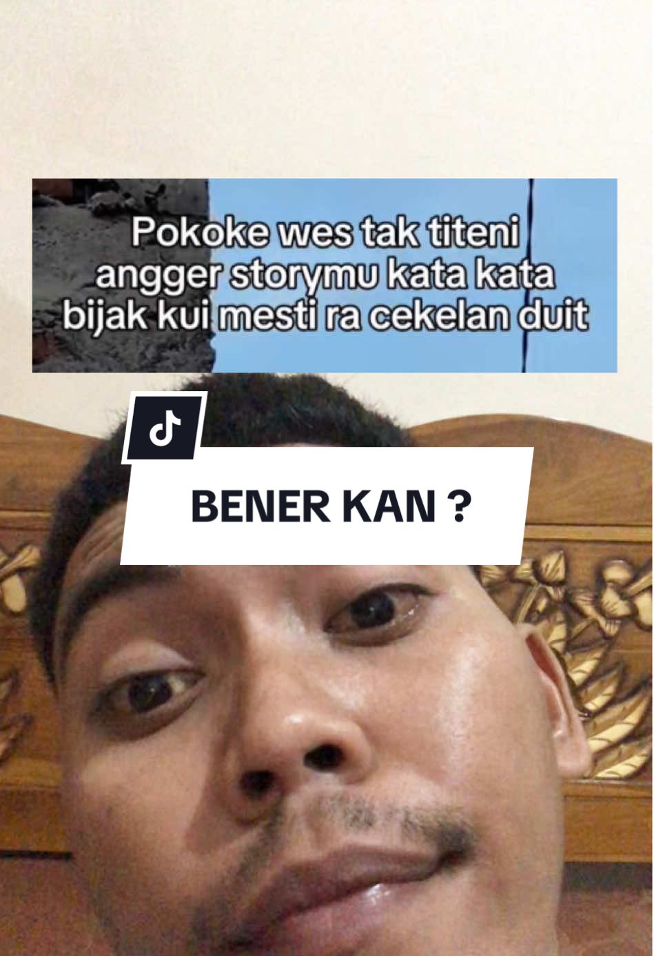 Jawab jujur #fyp #oweng #katakata 