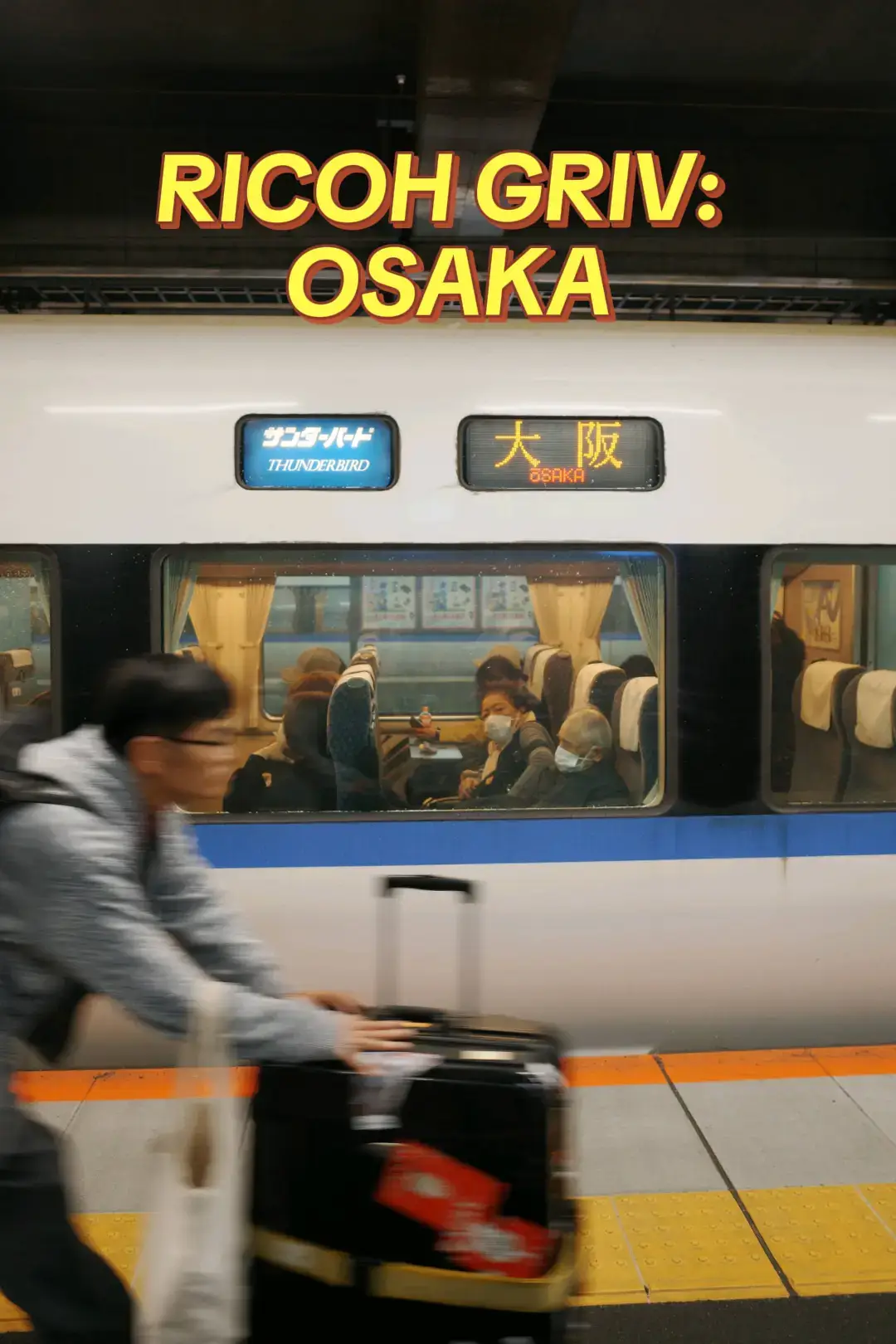 Explanation ng joke: hapdi = half day  #osaka #japan #ricoh #ricohgriv 