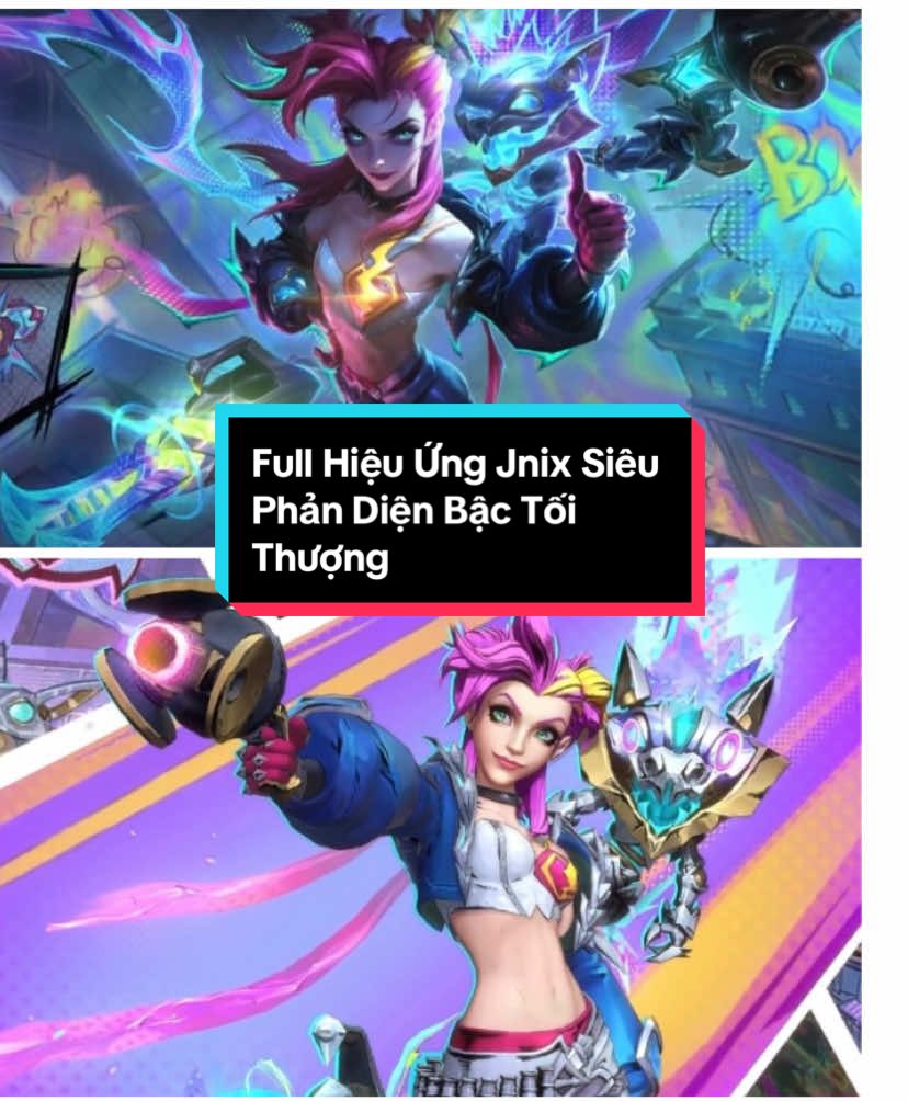 Full Hiệu Ứng Jnix Siêu Phản Diện Bậc Tối Thượng #lmhttocchien #tocchien #SkinSpotLights #xuhuong 