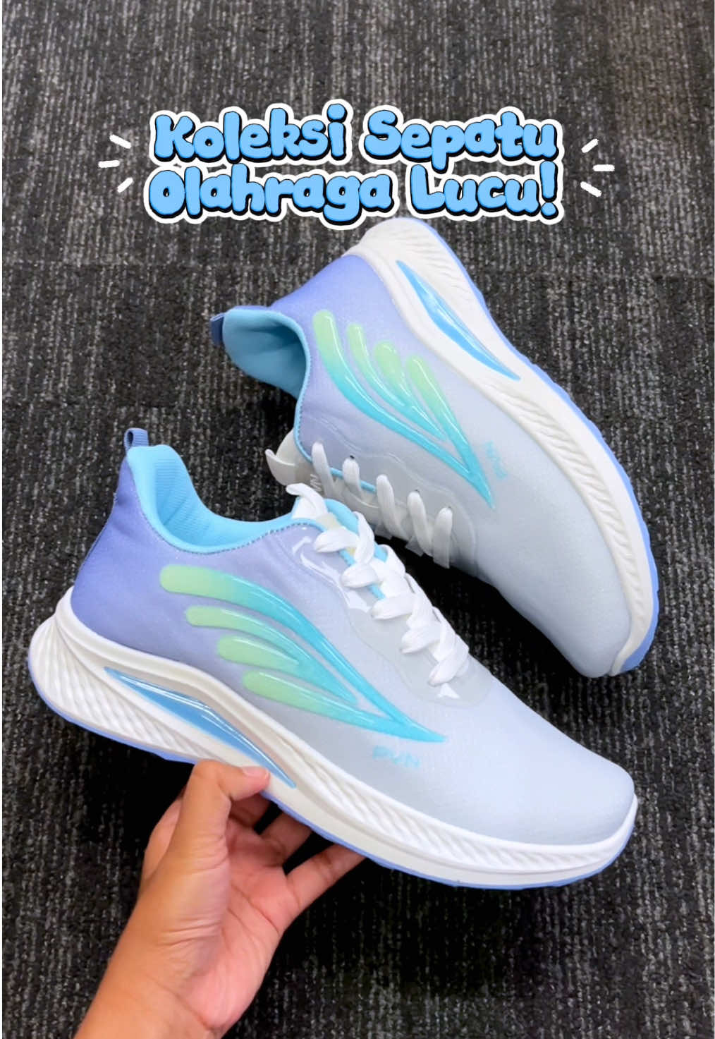 Sepatu olahraga lucu wajib koleksi nih ketua! #rekomendasisepatu #pvn #pvnjaeyoung #fyp #jj 