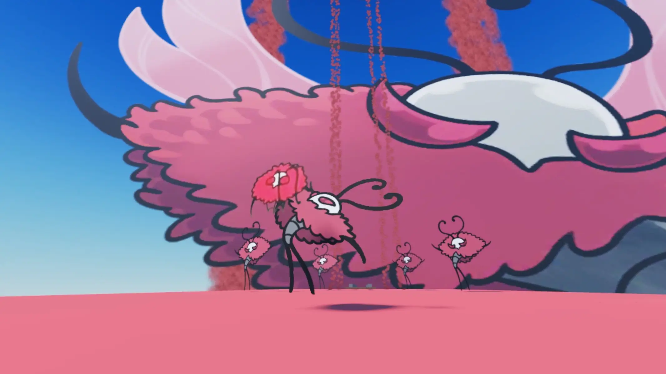 Cart ride into Trobbio #Trobbio #Silksongtomorrow #Silksong #Hollowknight #silksongwhen 