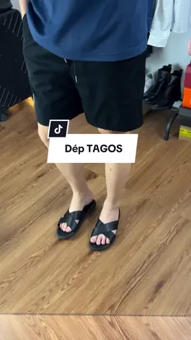 Dép da đi êm đẹp tội gì không thử #giaydep #depquaingang #xuhuong #tagos 