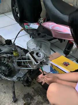 Bengkel seblak🗿#mio #5tlgank🚀 #fypシ゚ #mekaniktiktok 