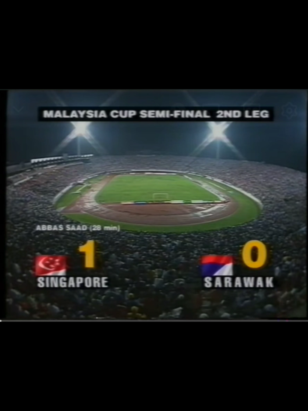 Singapore Malaysia Cup stories.. Singapore Sarawak meet.