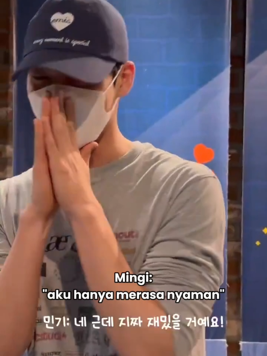 LIAT SI MINGI GUGUP BANGET, ITU PAS BILANG MERASA NYAMAN KELIATAN BGT SALTINGNYA, PLIS PEGANGIN GUE, GAKUAT GUYS😭💗 #hongmingi #parkyoonho #giyoon #fyp #studygroup  sc: 37tkaclf & abcdefghijiung