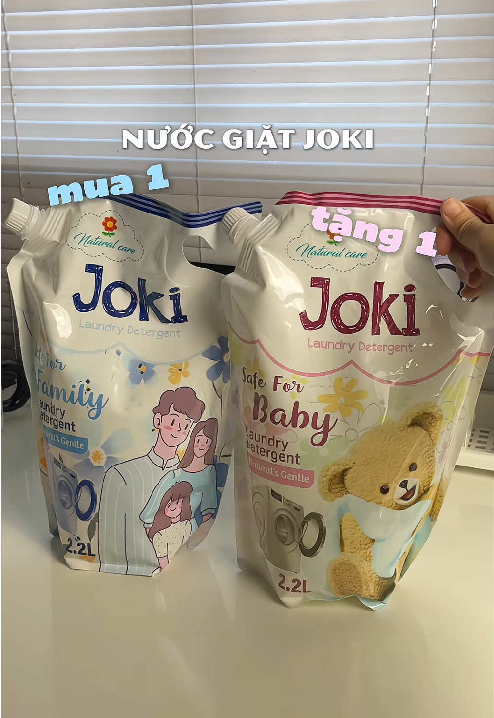 Nước giặt siu thơm giặt sạch xứng đáng được viral 🫧✨ #unboxing #nuocgiatjoki #nuocgiatxa #joki #giadungtienich 