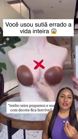 😱 Você usou o #sutiã de #silicone errado a vida inteira! Se você tem seios pequenos, esse truque é um antes e depois REAL! A maioria coloca o sutiã adesivo com o fecho pro meio, mas o jeito certo é puxar pra baixo — isso cria um volume mais bonito e um acabamento perfeito para qualquer decote, sem desconforto e sem parecer artificial. Simples, rápido e deixa o look MUITO mais elegante ✨😍 👇 Me conta: você já sabia disso ou é novidade pra você? 🎯 Aqui no @framdycas você encontra dicas que funcionam de verdade! 🎥 dicasdasricas ❤️ #Framdycas #dicasfemininas #truquedeestilo