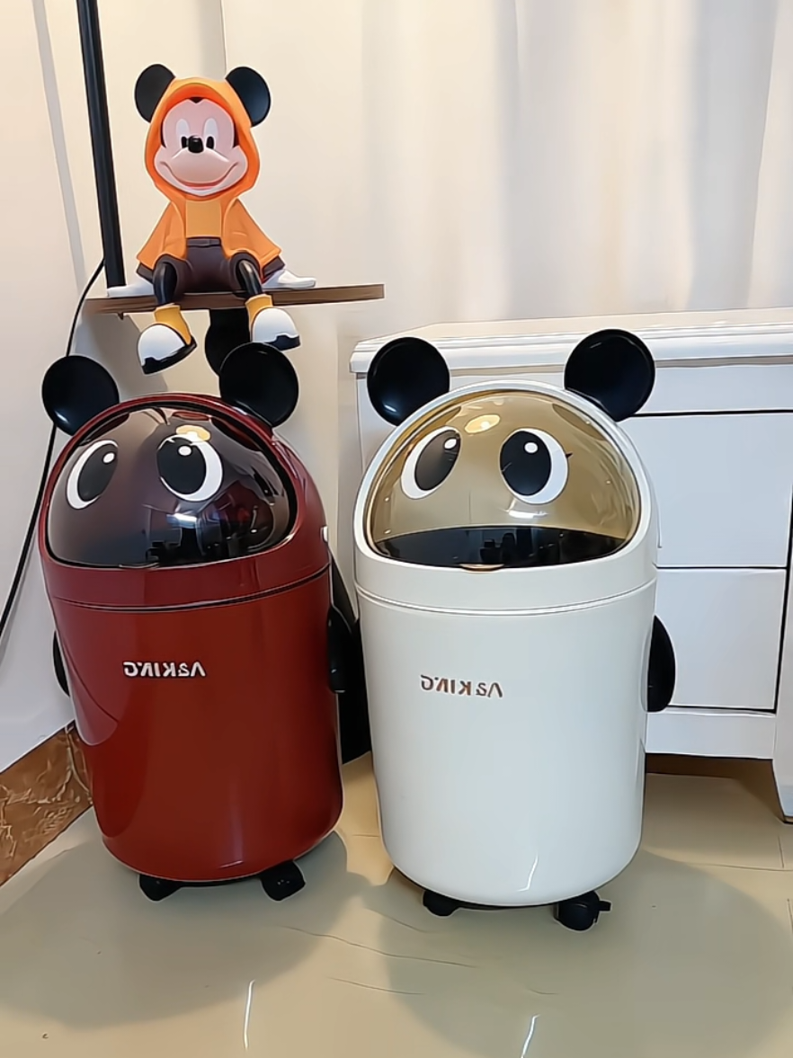 Ôi thùng rác này đẹp quá! Vừa dễ thương, vừa xinh xắn lại còn tiện lợi nữa-! #thungrac#thungracthongminh#thungdungrac#dogiadung#xuhuong