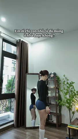 Em ơi chị độ m.ông tại nhà được không? - Tập với em để xem có được hay không nhé 😉 #gym #gymgome #gymgirl 
