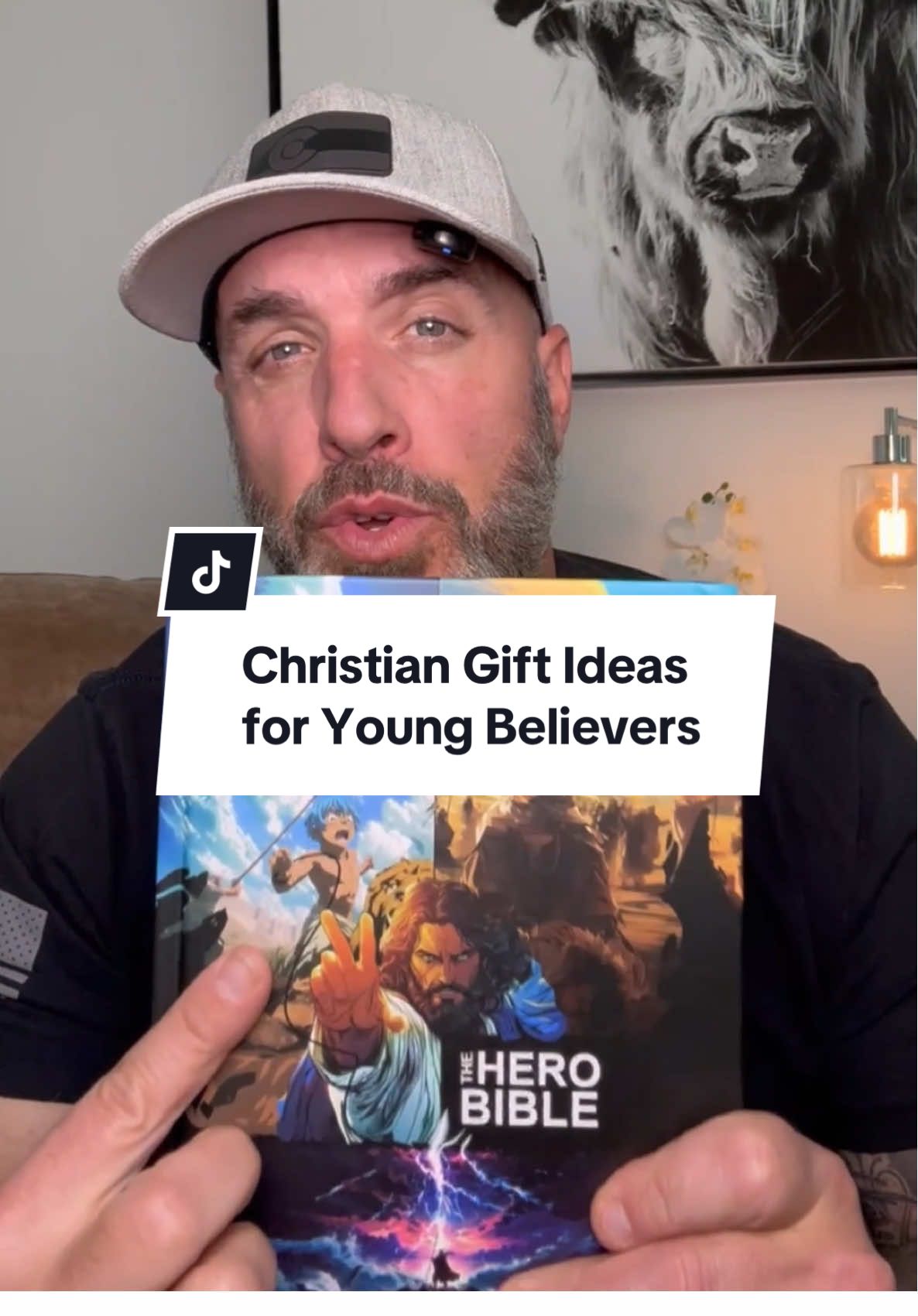The perfect Christmas gift idea to any young believer believer or even if you’re like me and want to pursue more child like faith. On sale now for Black Friday. Gifts like these always sell out. #herobible #christiantiktok #tiktokshopblackfriday #bible  #christiangift 