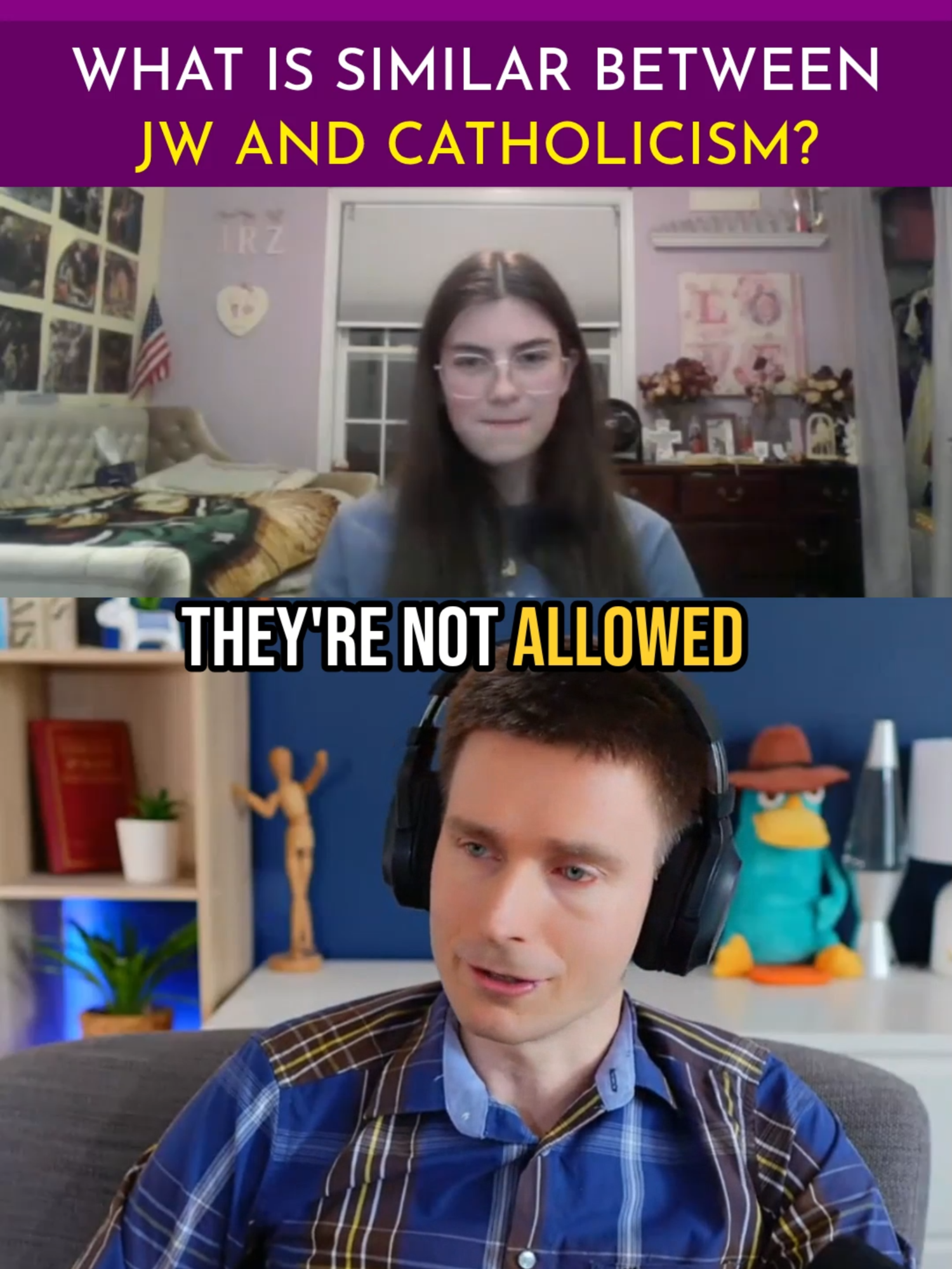 What is similar between JW and Catholicism? #christian #catholic #jworg #jehovahswitnesses #jesus #freeinChrist #jesussaves