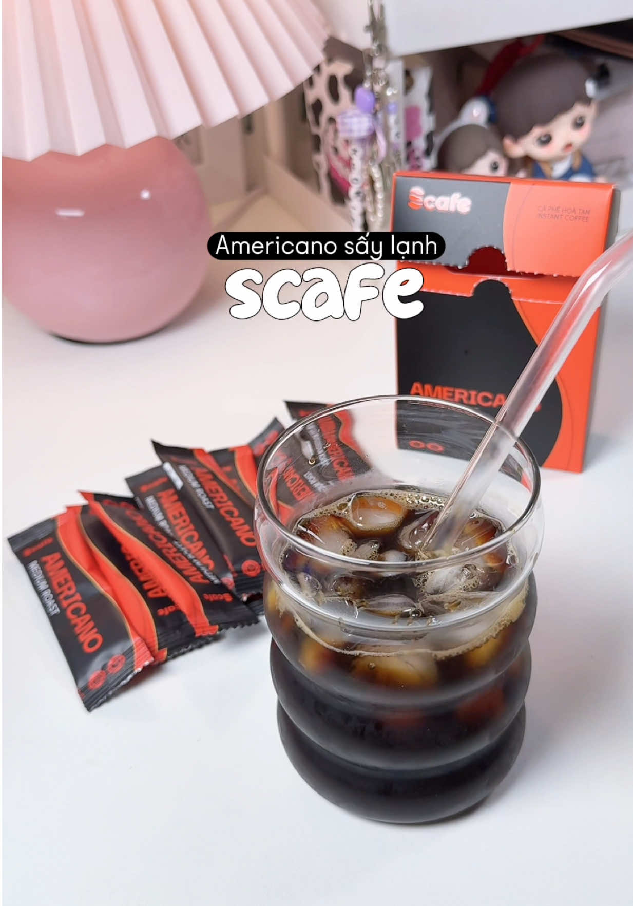 Americano sấy lạnh dễ ún lắm ✨ #americano #scafe #cafehoatan #cafesaylanh #thnguyenne 