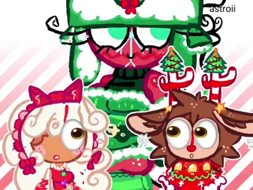 new bobby pin design! yaaay!  I WAS GONNA WAIT UNTIL DECEMBER TO POST THIS BUT I ALREADY FINISHED IT SO HA anyways TAHJS GUYS FOR 60K I LOBE YOU ALL SM 🥹 #animationmeme #dandysworldginger #dandysworldrudie #dandysworldbobette #dandysworldcoal ho ho ho teya and salena